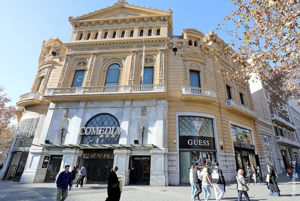 Stoneweg compra l’antic cinema Comèdia de Barcelona per al Museu Carmen Thyssen