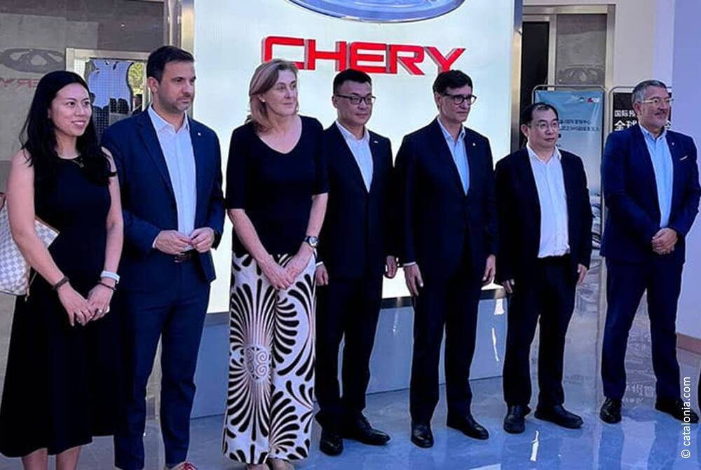 El gegant automobilístic xinès Chery obrirà un centre d’R+D a Cornellà de Llobregat
